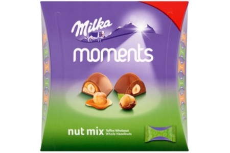 milka moments nut mix