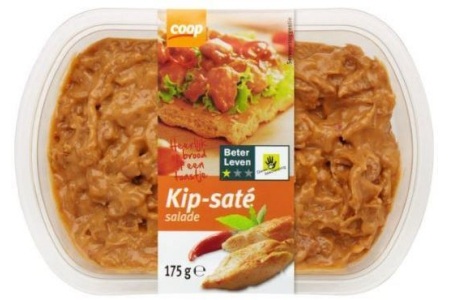 coop kip sate salade