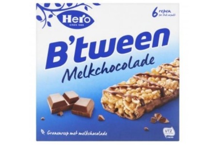 hero btween melk chocolade