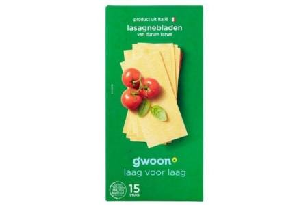 g woon lasagnebladen naturel