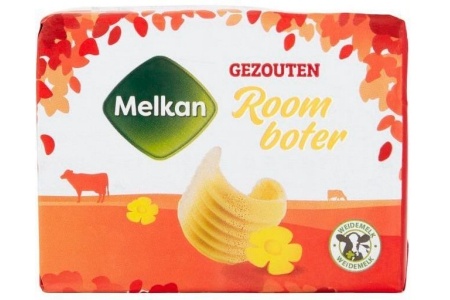 melkan roomboter gezouten