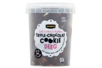 triple chocolat cookiedeeg 500 g