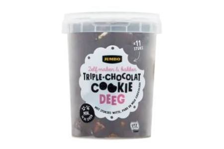 triple chocolat cookiedeeg 500 g