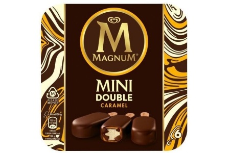 magnum mini double caramel