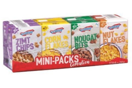 mini ontbijtgranen 8 pack