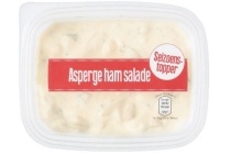 asperge ham salade