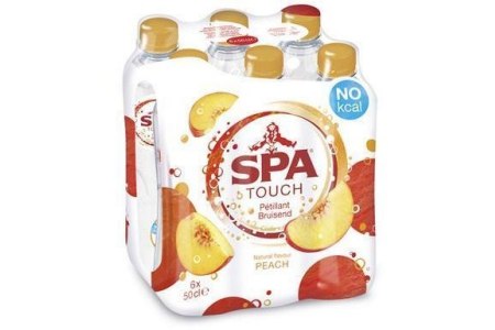 spa touch of perzik 6 pack 4x50cl