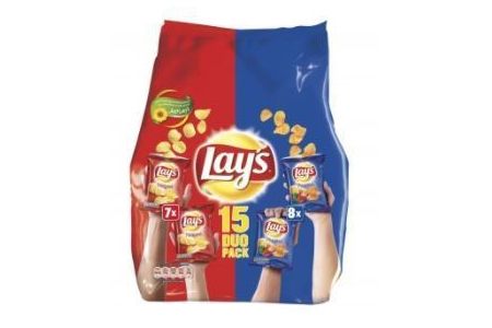 lay s duo pack naturel en paprika chips