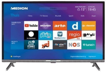 medion hd smart tv md31280