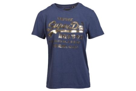 superdry t shirt donkerblauw