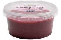 rabarber aardbeimoes