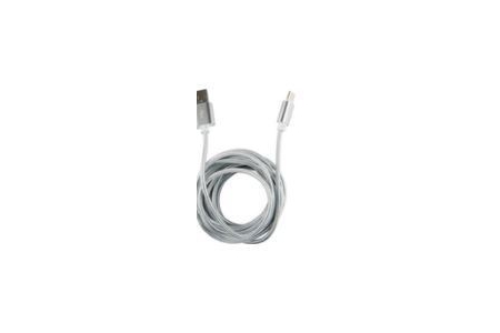 usb oplaadkabel metallic 3 meter