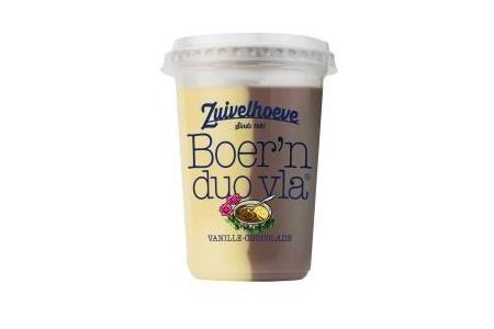 zuivelhoeve boer n vla vanille choco