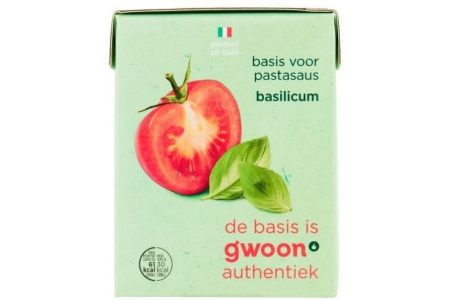 g woon basis pastasaus basilicum