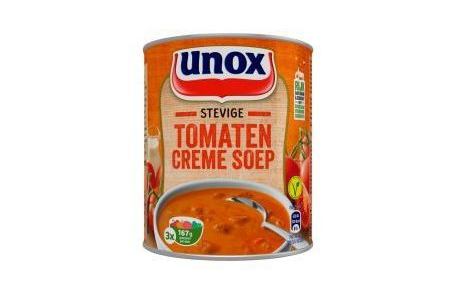 unox stevige tomaten creme soep