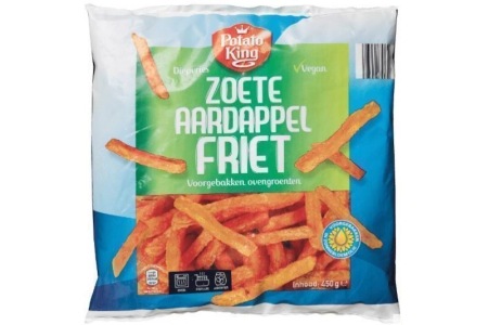 zoete aardappelfriet