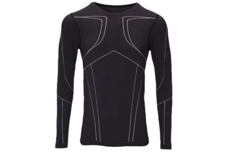 thermo fietsshirt zwart