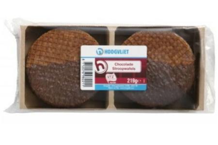 hoogvliet stroopwafels chocolade