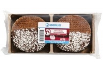 hoogvliet stroopwafels chocolade kokos