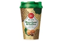 douwe egberts ice latte hazelnut en toffee ijskoffie