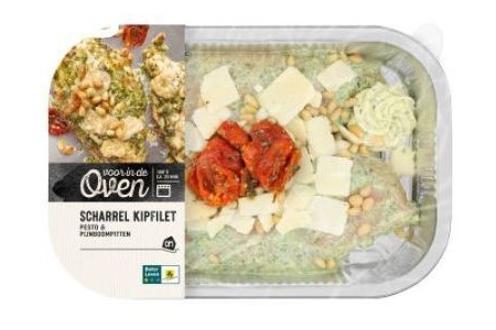 ah ovenschotel kipfilet pesto pijnboompit