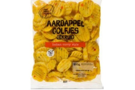 gekruide aardappelgolfjes