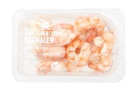 ah rode argentijnse garnalen