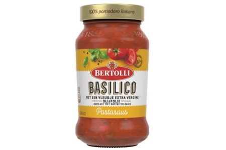 bertolli pastasaus basilico
