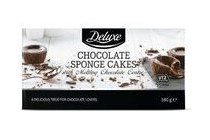 chocolade sponge cakes