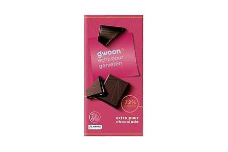 g woon chocolade puur