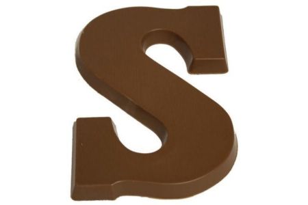 grote chocoladeletter