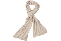 dames kasjmieren sjaal beige