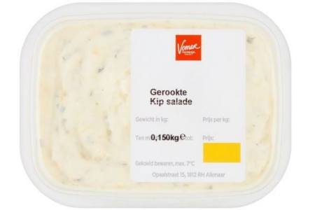 gerookte kip salade