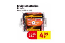 kruidvat batterijen