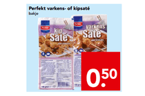 perfekt varkens  of kipsateacute