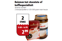 buisman hot chocolate of koffiespecialiteit