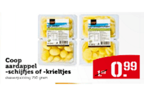 coop aardappel  schijfjes of  krieltjes