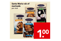 santa maria rub of marinade