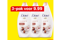 dove douche 3 pack