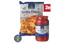 horeca select tortilla chips dips of wraps