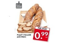 proef rsquot verschil pain blanc