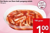 het beste van deen babi pangang salade