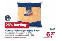 horeca select geraspte kaas