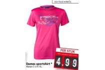 dames sportshirt