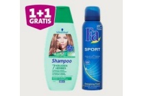 fa deodorant of douchegel of schwarzkopf shampoo