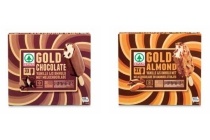 gold chocolate of almond