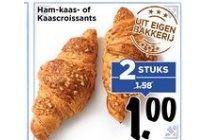 ham kaas of kaascroissant