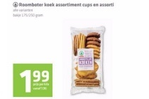 roomboter koek assortiment cups en assorti