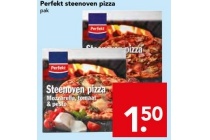 perfekt steenoven pizza