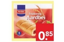 perfekt fruitreep aardbei